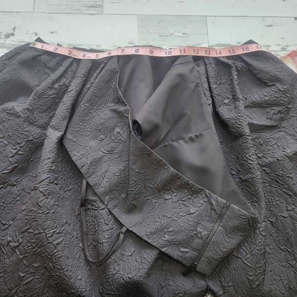 GIANNI Bini NWT Cassie Textured Square Neck Sleeveless Cut Out Dress Size 12 - Picture 8 of 11